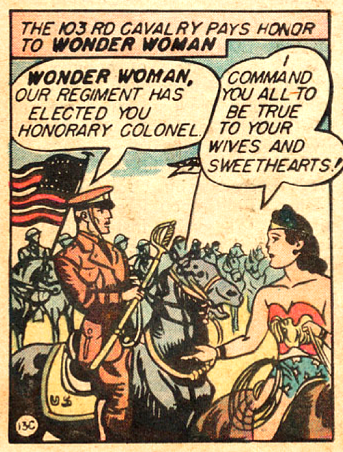 wonder woman commands