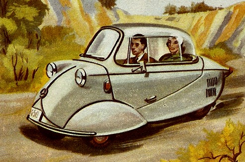 50s GERMAN MINI CARS 1281