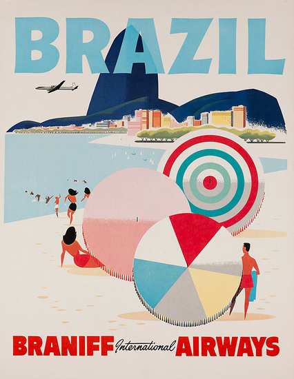 AIR TRAVEL POSTER 410