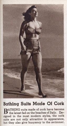 cork bathing suits