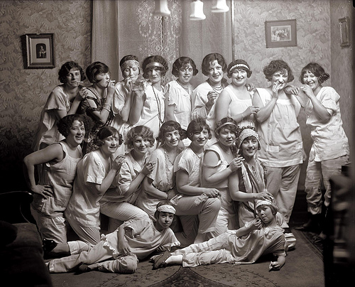 slumber party 1924