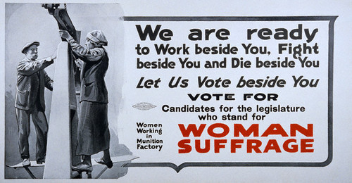 Women's Suffrage Poster