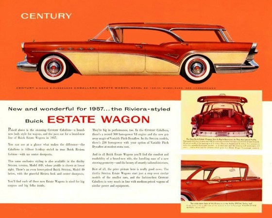 1957 BUICK STATION WAGON