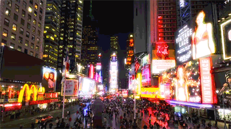 NYC Times Sq GIF