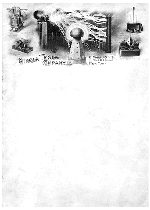 tesla letterhead