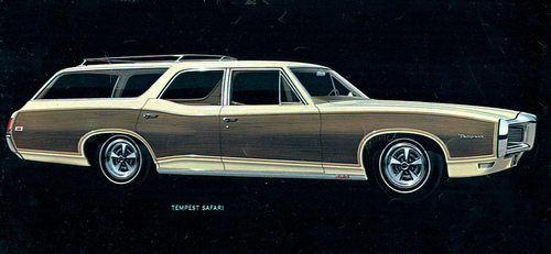 1968 pontiac tempest safari station wagon