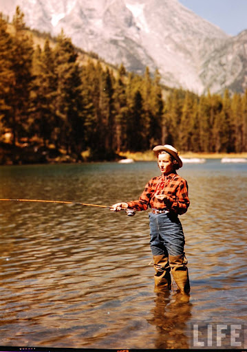 fly fishing 1950