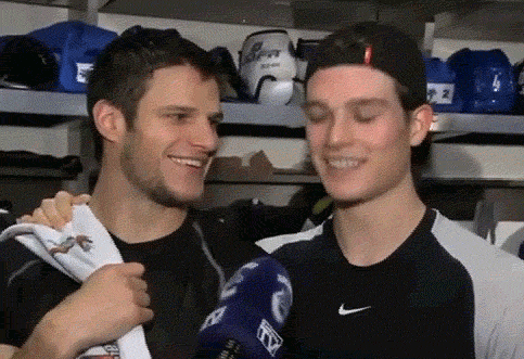 hockey bros GIF