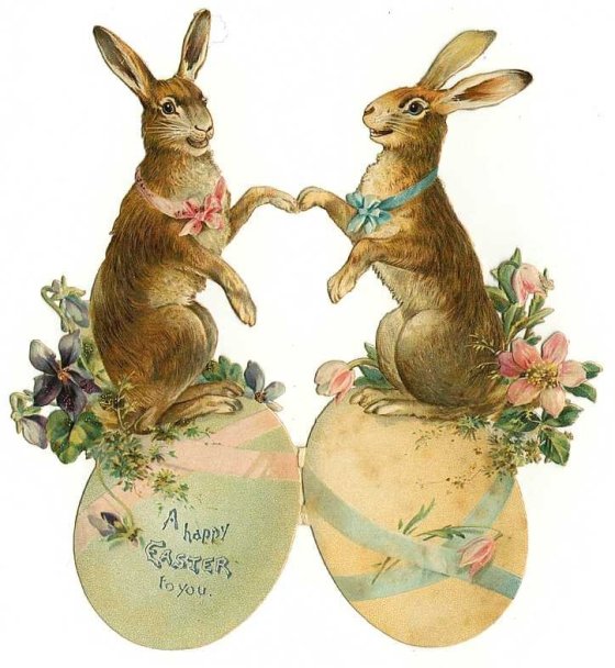 old easter cards 503
