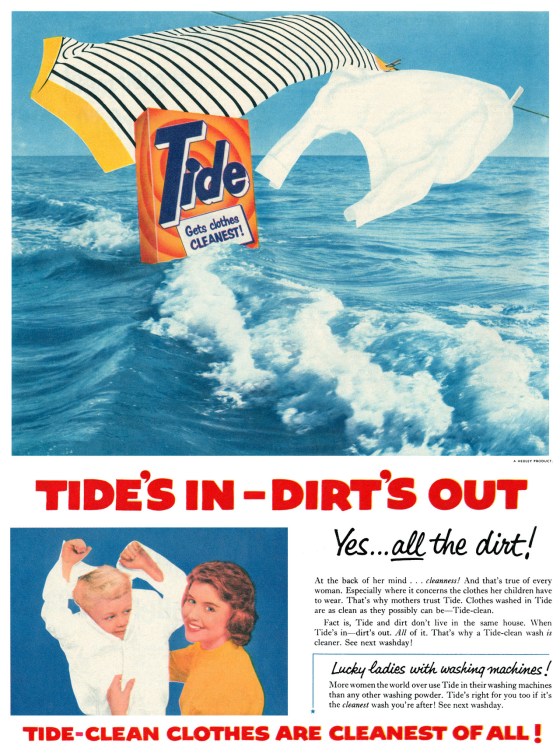 tide's in