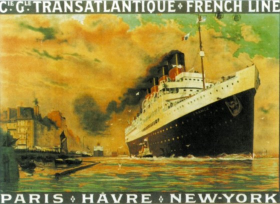 Frantic Line Compagnie Generale Transatlantique (the French Line) | MATTHEW'S ISLAND