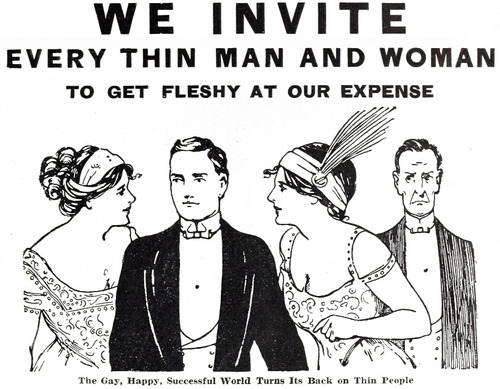 get fleshy