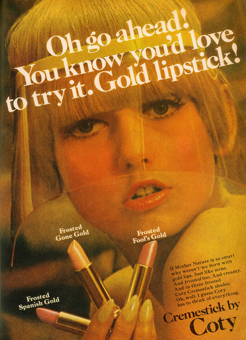 lipstick gold