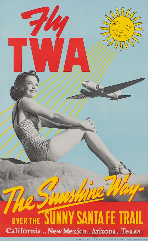 airplane twa sunshine