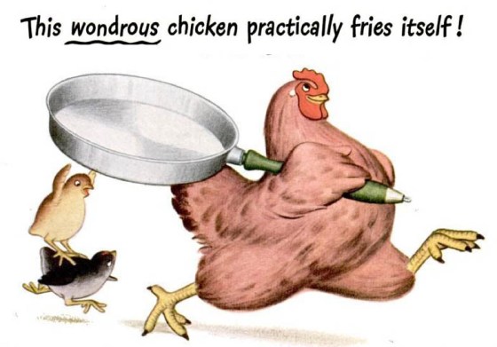 chicken fries itself