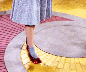 follow the yellow brick road