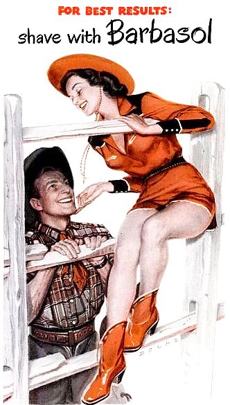 cowboy barbasol
