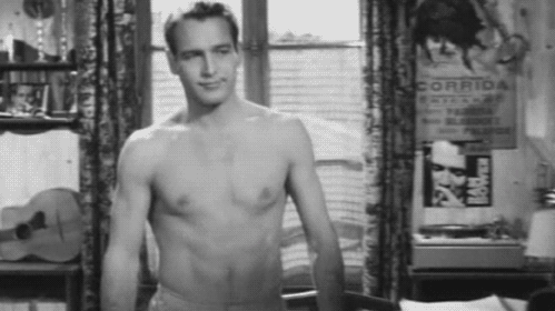 Gratuitous shirtless Paul Newman GIF | MATTHEW'S ISLAND