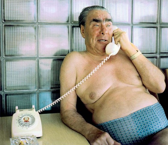 brezhnev-shirtless