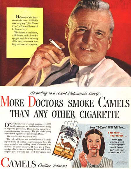 cigs camel doctors