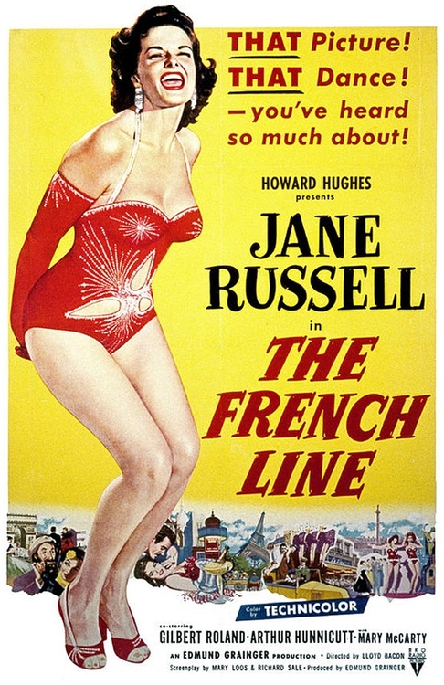 JANE RUSSELL FRENCH LINE