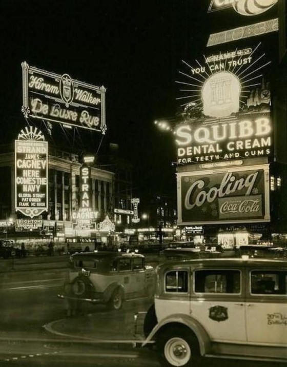 NYC times square 1920s