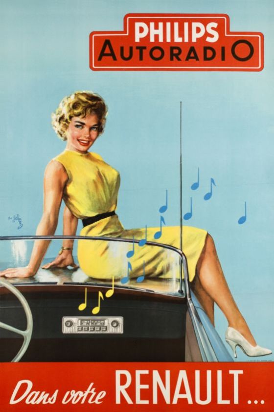 1955 car radio