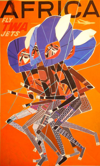 AIR TRAVEL POSTER 426