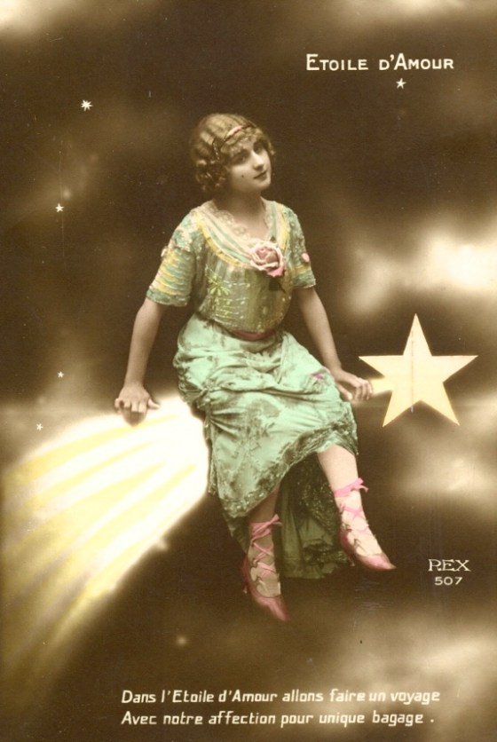 french romance card 564