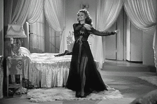 rita hayworth whirling GIF 501