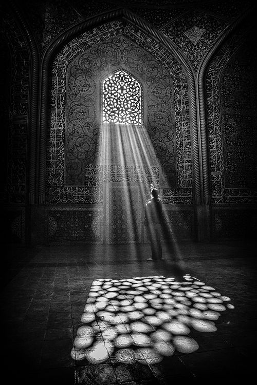 shaft of light