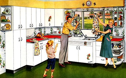 1940s kitchen