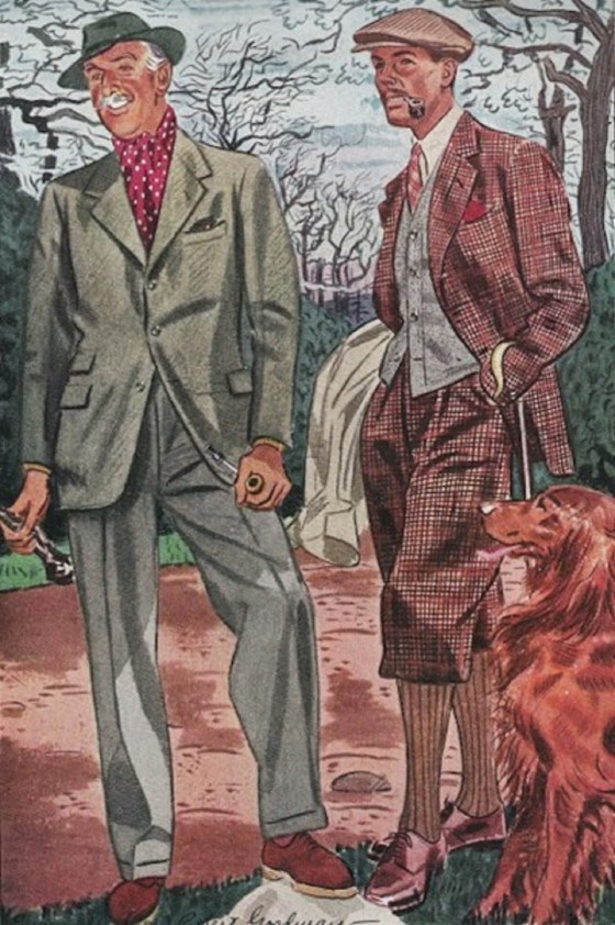 30s walking clothes