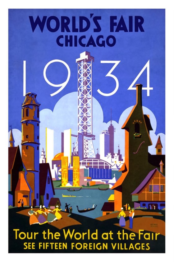 1934 WORLD'S FAIR CHICAGO