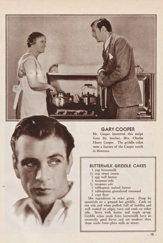 gary cooper pancakes