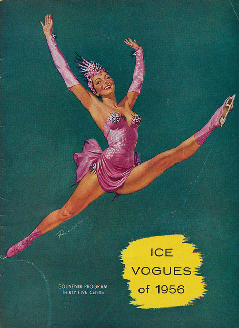 ice skater 1956