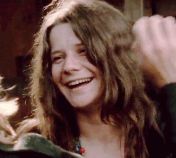 janis laughing GIF