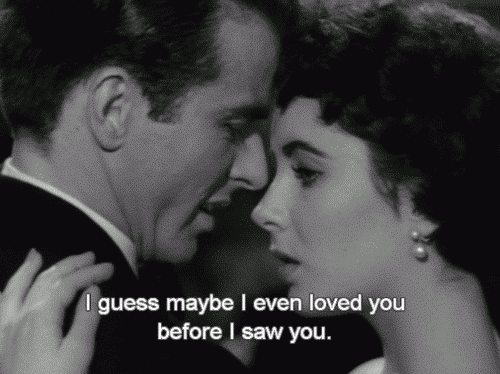 liz and montgomery clift GIF