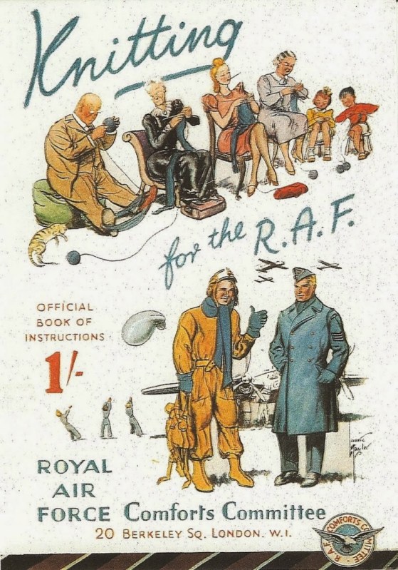 WWII KNTTING RAF