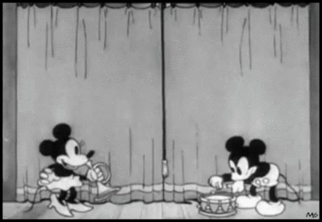 xmas mickey minnie GIF