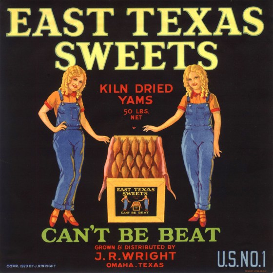 YAMS E TEXAS SWEETS