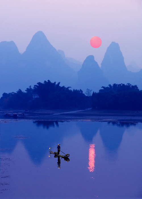 china sunset