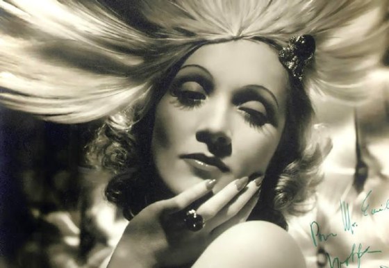 Weimar style ... Marlene Dietrich photography by George Hurrell in 1931.