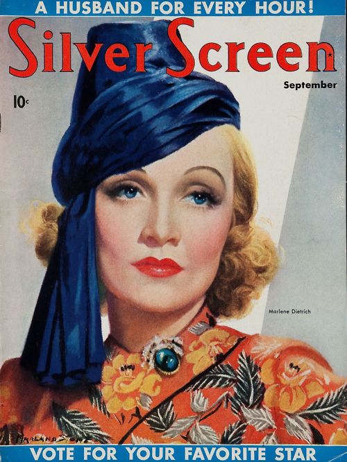 marlene dietrich silver screen