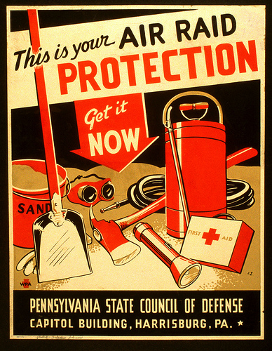 WWII air raid penn