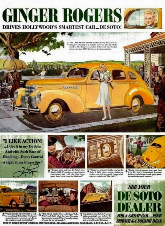 ginger rogers desoto