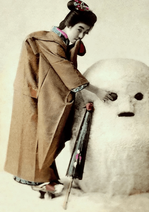 japanese snowman