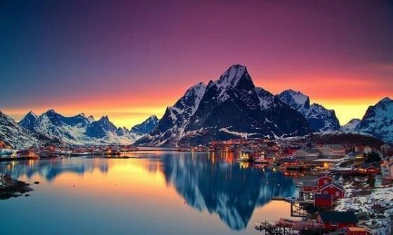 norway sunset