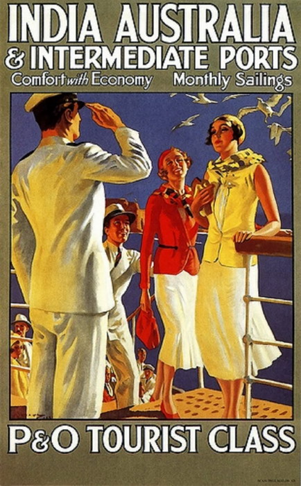 p and o tourist class