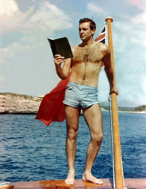 sean connery shirtless